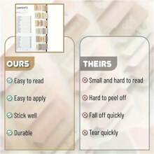 150 piezas/10 hojas Separadores de Biblia, temática bohemia, separadores de índice de capas para hombres y mujeres que estudian la Biblia, etiquetas de Biblia, pegatinas de Biblia - Multicolor - Ver 5