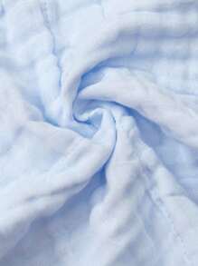 3件套 Oeko-Tex 认证柔软棉质婴儿面巾、新生儿毛巾手巾 - 白色 - 查看 5