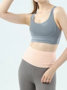 带隐藏口袋的跑步腰带女士跑步腰包，防擦伤腰带包，可容纳手机，吸湿排汗收纳带，非常适合跑步、徒步旅行 - 送给女士的礼物 - 彩色 - 查看 19