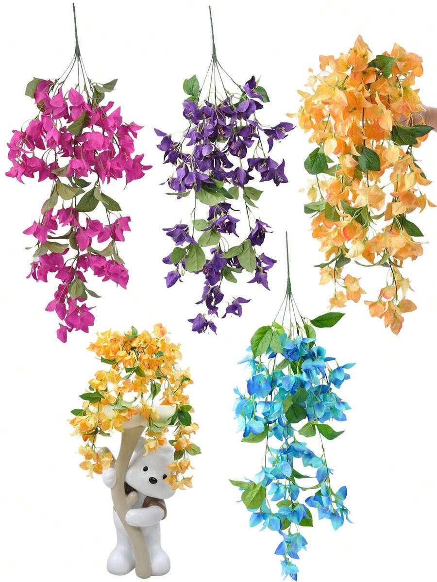 3入組綠色人造尤加利盆栽，假檸檬果紅莓辣椒盆栽小型仿真植物，適用於農舍辦公桌、浴室、家居裝飾 - 3PCS盆栽 - 查看 1