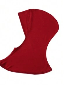 1pc Plain Jersey Under Scarf Cap Hijab - Multicolor - View 20