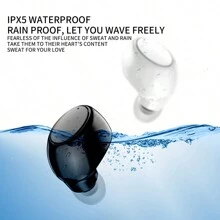 Single Ear Headphones Invisible Earbuds Sleep Bluetooth Earbuds Mini Tiny Discreet Hidden Headphones For Work - Multicolor - View 3