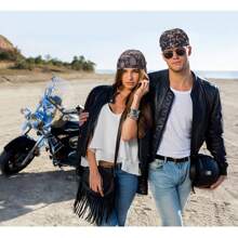 Skull Cap Pirate Hat Sweat Wicking Doo Rag Cooling Dew Rags Helmet Liner Hat Motorcycle Head Wrap Bandana Cycling Skull Caps Pirate Head Scarf For Men Pirate Hat Pirate Costume - Multicolor - View 5