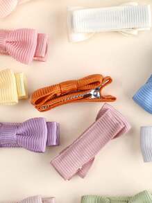 24pcs Mini Cute Colorful Ribbon Hair Bows For Dogs And Cats,Solid Color Bow Hair Clips,Puppy Dog Bows,Yorkie Dog Hair Ribbons,Pet Hair Grooming,Pet Hair Accessories.