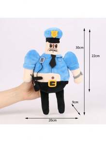 30cm Barry's Prison Run Plush Doll Game Collectible Soft Doll - Multicolor - View 3
