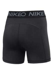 Nike Womens Pro Training Shorts 5in - 黑色 - 查看 4