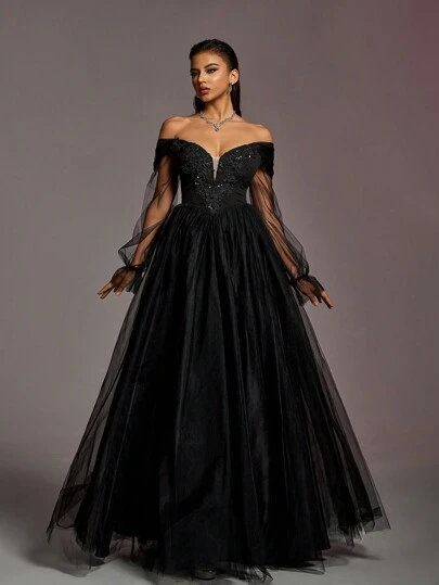 Faeriesty Sweetheart Neckline Back Lace Up Tulle Wedding Dress