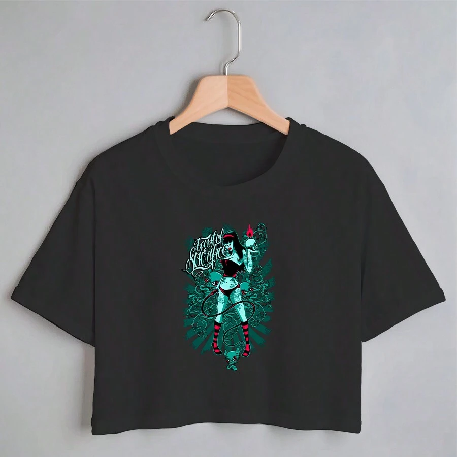 Women T-Shirts - 黑色 - 查看 1