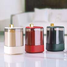 1 pièce Créatif Porte cure-dents automatique à pression, type déployé automatiquement, transparent, pour la maison et le restaurant, luxueux et haut de gamme - une pièce - Voir 1