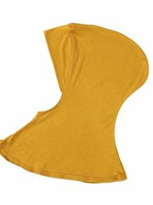 1pc Plain Jersey Under Scarf Cap Hijab - Multicolor - View 15