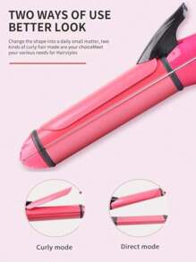 Curling Tongs & Curling Wands - Hot Pink - View 3
