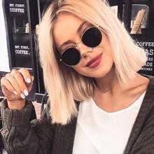 Round Glasses Retro Vintage Unisex Ultra Life Confort A7 - Blanco y Negro - Ver 1