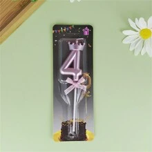 1 Nến sinh nhật số vàng hồng có thiết kế vương miện và nơ, Nến số 0-9 dùng để trang trí tiệc sinh nhật, Ngày lễ tình nhân trở lại trường - Hoa hồng vàng - Xem 12