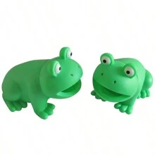 1 Dog Lover And Dog Mom Love Toy Frog Cat/Dog Lover Gift And Dog/Cat Mom Love Pet Sound Humming Frog Tricky Vent Screaming Vinyl Frog Adult Pinch Fun - Multicolor - View 1