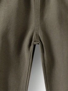 小男孩字母贴袋休闲裤，夏季长裤