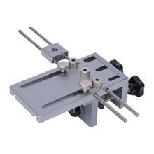 Drilling Template Doweling Jig Kit DIY Carpentry Tool Drill Bushings Drill Guide For Woodworking Drilling Aid - Silver - View 11