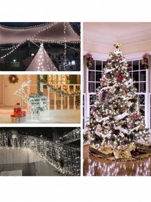 Lampki LED na baterie, dekoracja choinkowa, lampki nastrojowe z miedzianego drutu, lampki dekoracyjne na zewnątrz, lampki LED na baterie 1/3/5/10/20 m