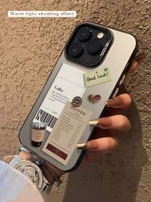 Eine modische, stoßsichere Handyhülle mit Kaffee Druckmuster, kompatibel mit iPhone 11 12 13 14 11Pro Max 12Pro Max 13Pro Max 14Pro Max XR 15 15 Pro 15 Pro Max, Samsung Galaxy A05 A15 A25 A35 A55 S23 S24