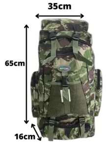 Men Functional Backpacks - xanh quân đội - Xem 2