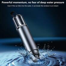 1pc Car Window Breaker Safety Hammer Vehicle Rescue Hammer Car Interior Broken Glass Escape Emergency Tool Quick Window Breaker Hammer - Multicolor - View 4