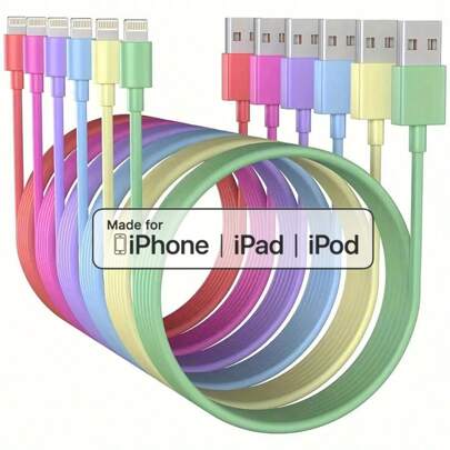 Phone Charger Cold, MFi Certified Cable Cable Fast Charging Charger , IPad, IPod, USB Charging Cable Compatible With IPhone 14 13 11 12 13 14 6 6S 7 8 Plus X XR Pro Max For PC Earphone Charging Data Cable,Apple Phone Fast Charging Data Cable Flash Charging Cable