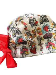 Gorro para profesionistas estampado. - Multicolor - Ver 2