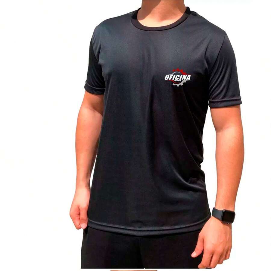 Men T-Shirts - 黑色 - 查看 1