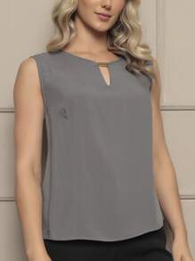 Women Blouses - Gris oscuro - Ver 4