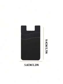 手机钱包 粘贴式手机卡夹 适用于手机背面 1/2 口袋 硅胶粘性信用卡手机套 手机钱包 硅胶粘性手机卡夹 粘贴式手机壳 手机口袋 卡夹 适用于大多数手机 手机吸盘卡套 女士钱包 迷你钱包 Magsafe 钱包 卡片钱包 - 彩色 - 查看 5