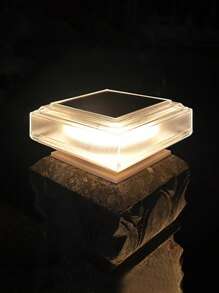 太阳能LED柱灯，防水，防风，适用于家庭、花园、庭院、别墅、户外通道、现代门柱灯