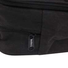 1入組個性化姓名午餐帶袋，輕便環保保溫午餐帶袋，食品手提袋盒配備升級厚實提手適用於男女，高容量旅行工作野餐袋 - 黑色 - 查看 8