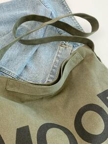 Túi đeo vai họa tiết vải bố cổ điển, Túi tote phong cách đại học cho sinh viên, Túi đeo chéo dung tích lớn Túi bên hông cho học sinh trở lại trường Đồ dùng học tập Túi đeo chéo du lịch mùa hè hợp thời trang cho nam Túi đeo chéo cho nam Túi đeo chéo Túi đeo chéo mùa thu Túi cho nam Túi hình trụ Tiền cũ Quà tặng vui nhộn Halloween Giáng sinh Quà tặng ngày lễ Lễ Tạ ơn cho nam Túi đeo trước ngực cho nam Túi đeo bên hông cho nam Túi đeo chéo Túi da Túi đeo hông Túi đeo hông - màu xanh lá - Xem 5