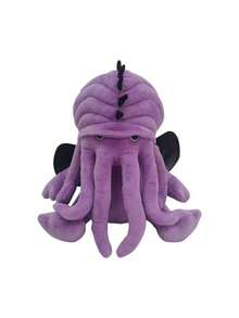 Muñeco de peluche de la criatura mítica Cthulhu de la serie Criaturas Míticas de CthulhuCraft - Púrpura - Ver 5