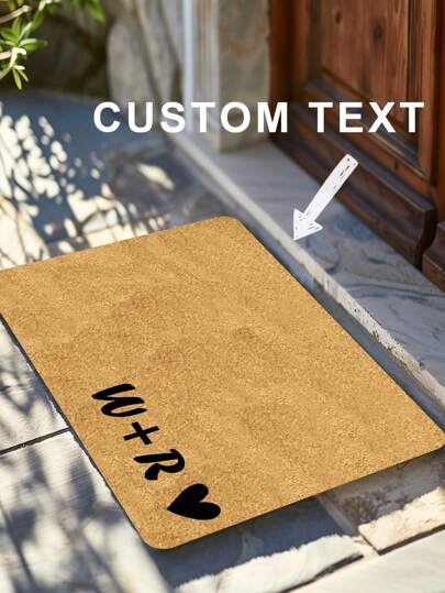 Tapete personalizado - Tapete de porta personalizado - Tapete personalizado - Presente personalizado - Presente personalizado - Presente de inauguração - Presente de aniversário - Bem-vindo tapete de porta