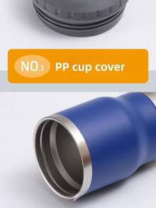 1 件 14 盎司不锈钢真空隔热杯，双层旅行杯带盖，适合汽车、户外使用 - 多色 - 查看 5