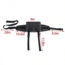 Shoulder Crossbody Fishing Bag, Large Capacity Fishing Waist Bag, Multi-Functional Waterproof Waist Bag With Rod Holder For Fishing Gear - Multicolor - View 11