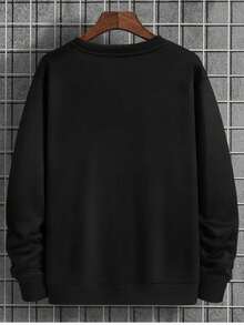 Men Hoodies - 黑色 - 查看 2