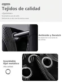 Curtains - Black - View 6