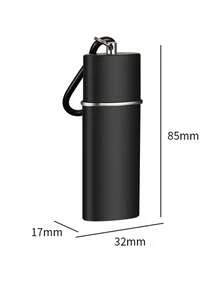 1 chiếc gạt tàn bỏ túi di động, gạt tàn bằng thép không gỉ, quà tặng du lịch sáng tạo, móc khóa túi, nắp đậy - Nhiều màu - Xem 4