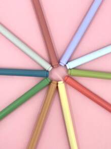 10pcs/Set Morandi Color Neutral Pen Set, Colored Water Pen, Simple And Quick-Drying Stationery For Students And Planners Back To School