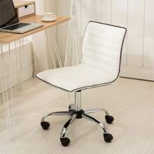 Fremo Chromel Adjustable Air Lift Office Chair  White