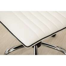 Fremo Chromel Adjustable Air Lift Office Chair  White