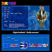 Skmei 1 cái Time MA Creative New Cool Trẻ em Đồng hồ điện tử, Đồ chơi Đồng hồ thời trang dành cho học sinh dành cho trẻ em - Màu xanh lam - Xem 6