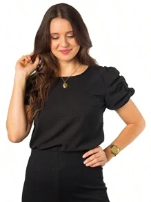 Women T-Shirts - Black - View 1