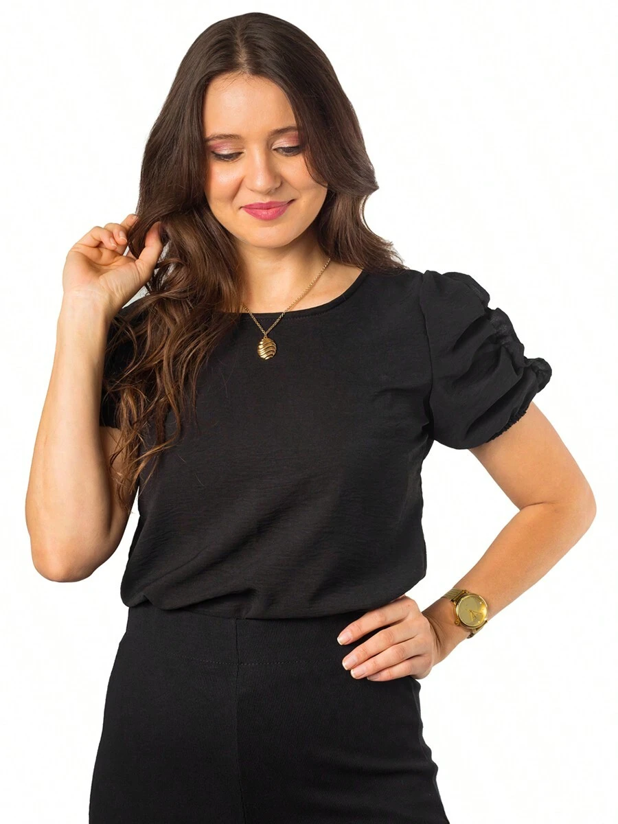 Women T-Shirts - Black - View 1
