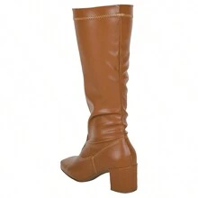 LAZZLU SHOES Women Mid-Calf Boots - Lạc đà - Xem 5