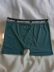 Kit 3 Cueca Masculina Adulta Romantic Lisa Box Jovem Adolescente Revenda - Multicolorido - Visão 6