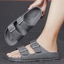 Men's EVA Slippers, Minimalist Fashion , Summer Outdoor Beach Sandals, Couple Indoor Non-Slip Casual Slip-On