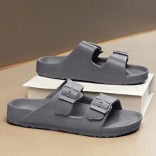 Men's EVA Slippers, Minimalist Fashion , Summer Outdoor Beach Sandals, Couple Indoor Non-Slip Casual Slip-On