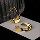 Twisted Stud Earring